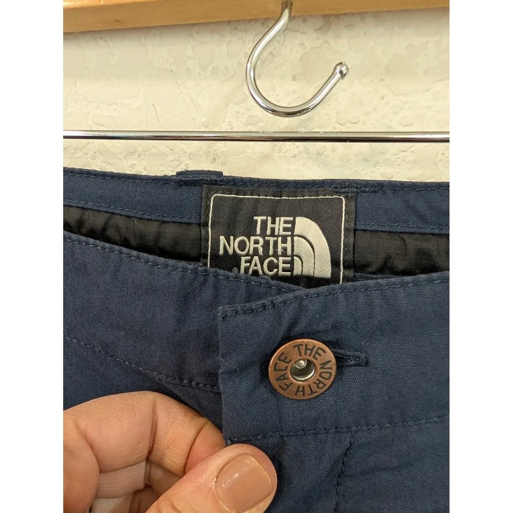 The North Face Mens Navy Blue NF0A3FZD Stretch Hiking Utility Pants Cinch Hem 38